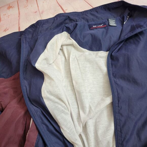 On Line 2tone lined Windbreaker jacket L - Picture 4 of 4